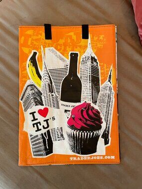 Trader Joes NY New York State Limited Edition Tote Bag - Brooklyn Bridge!!